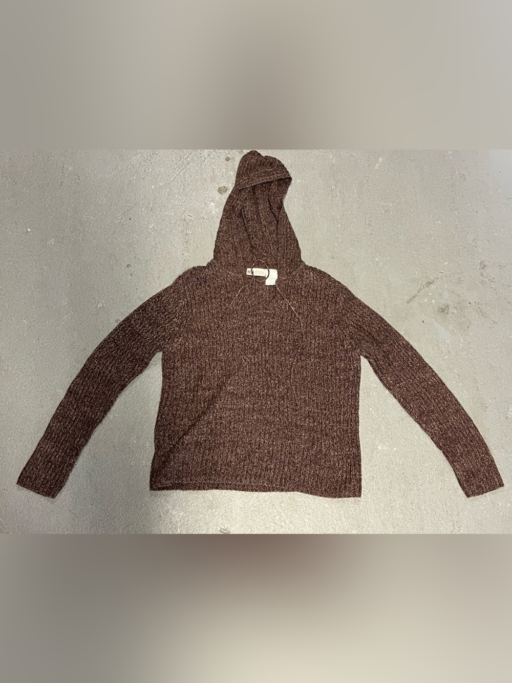 Vintage Faded Glory Sweater with Hoodie Sz Large
